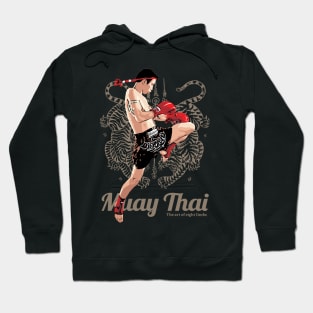 Muay Thai Kick Boxing Hoodie